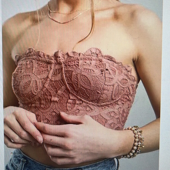 Free People Adella Strapless Corset Bralette - Picture 6 of 8